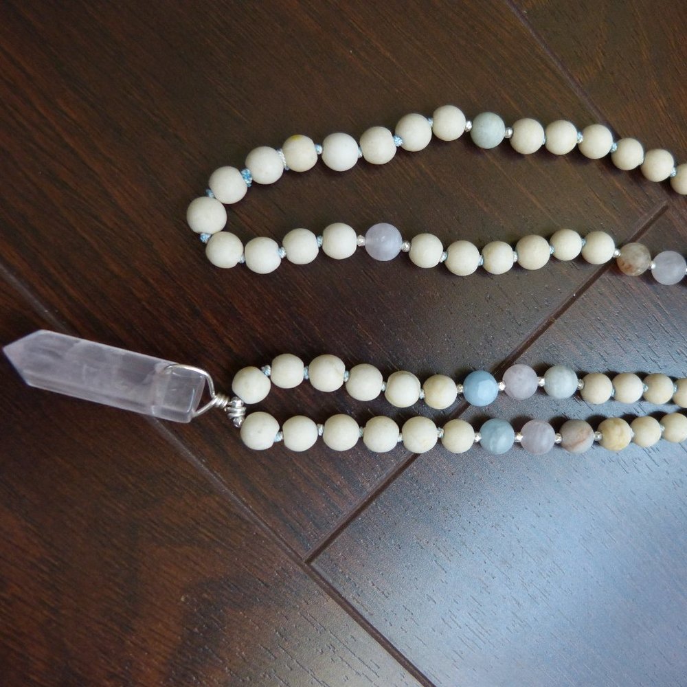 Aiyana gemstone necklace